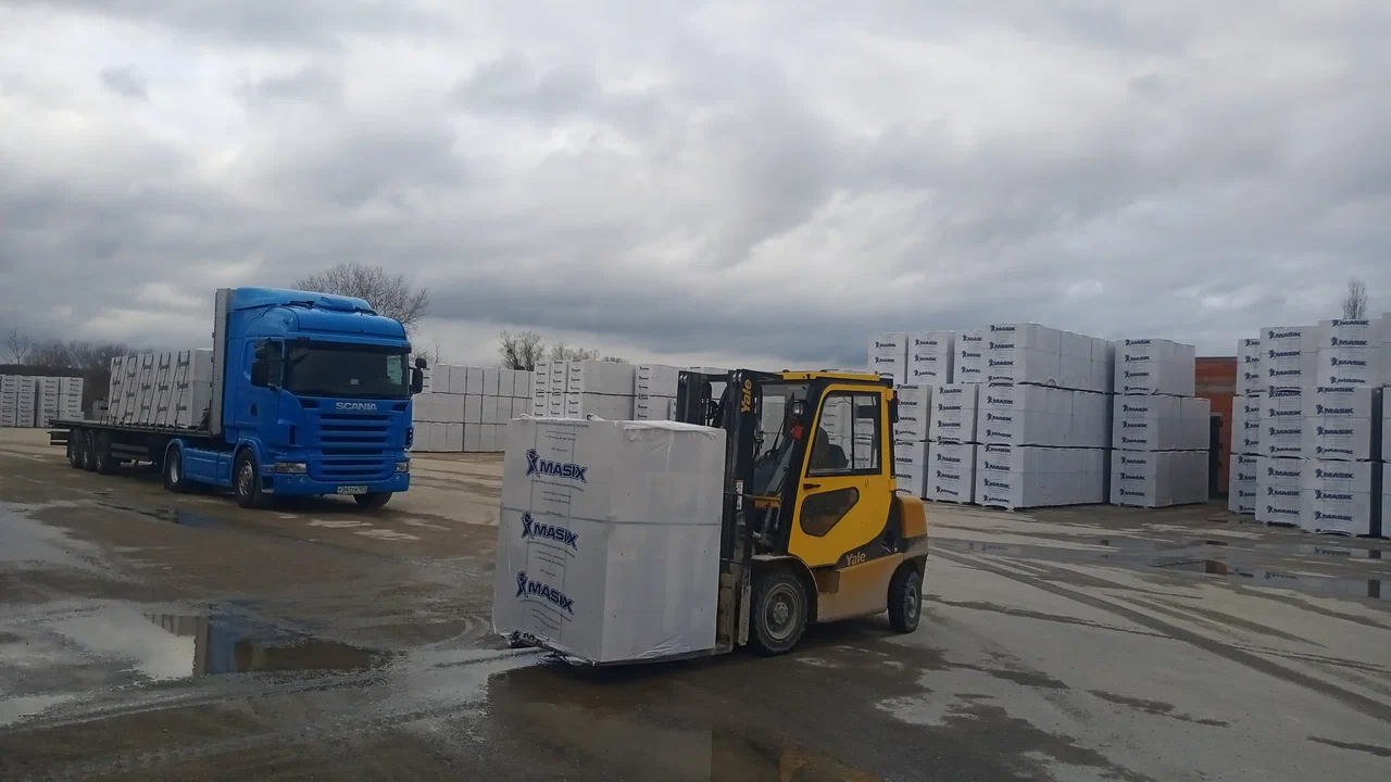 Газобетон Masix D500 625x150x250